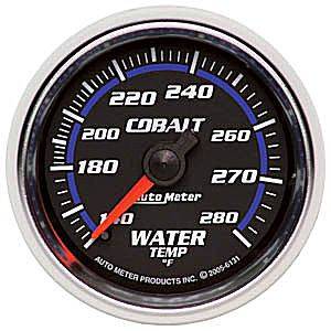 Auto Meter - Auto Meter Cobalt 2 1/16 - Mechanical Water Temperature - 140-280 deg. F-