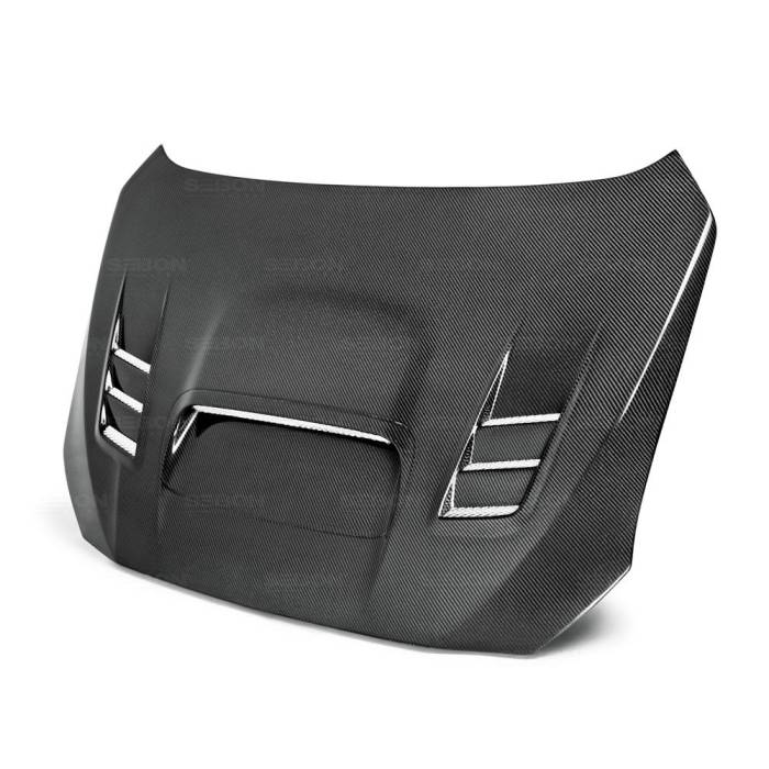 Seibon - 2015+ Subaru WRX and STI Seibon Carbon Fiber Hood - CW Style