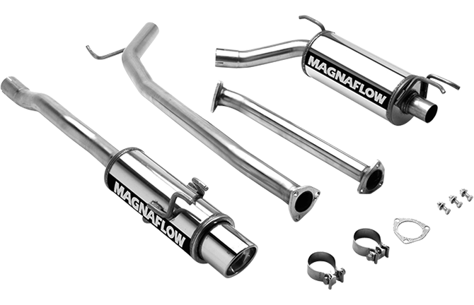 Magnaflow - 2006-2011 Honda Civic Si MagnaFlow Stainless Cat-Back Exhaust System