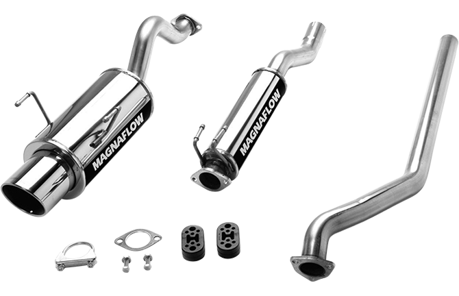 Magnaflow - 2002-2006 Acura RSX MagnaFlow Stainless Cat-Back Exhaust System