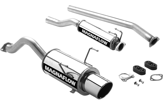 Magnaflow - Magnaflow 2002-2006 Acura RSX Type-S MagnaFlow Stainless Cat-Back Exhaust System - 4" Tip