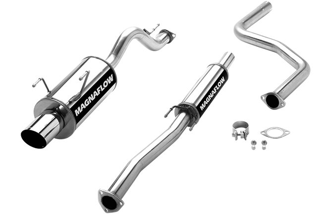 Magnaflow - 1994-2001 Acura Integra MagnaFlow Stainless Cat-Back Exhaust System