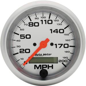Auto Meter - Auto Meter Ultra-Lite 3 3/8- In-Dash Speedometer - 200 MPH