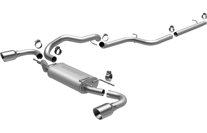 Magnaflow - 2010-2013 Mazda 3 2.5L HB MagnaFlow Stainless Cat-Back Exhaust System