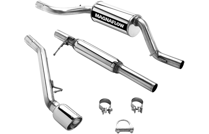Magnaflow - 2004-2006 Mazda 3 MagnaFlow Stainless Cat-Back Exhaust System