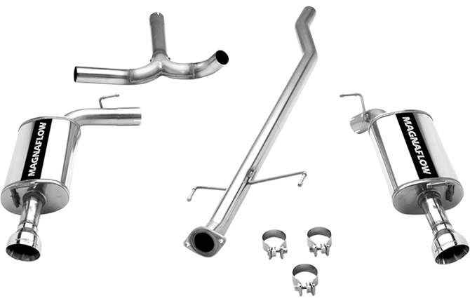 Magnaflow - 2006-2007 MazdaSpeed 6 MagnaFlow Stainless Cat-Back Exhaust System