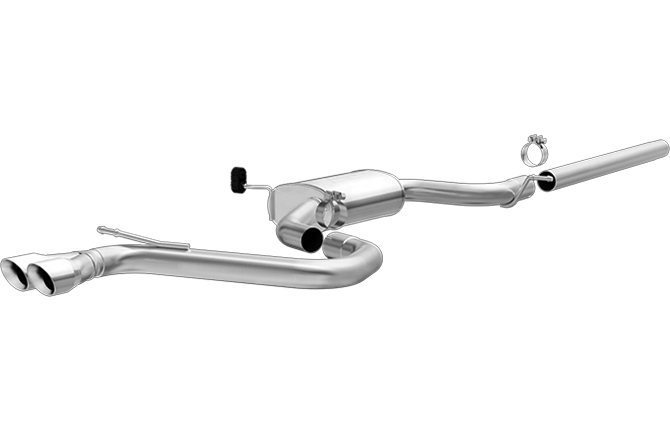 Magnaflow - 2015  Volkswagen Golf MagnaFlow Touring Series Stainless Cat-Back Exhaust System