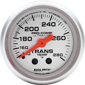 Auto Meter - Auto Meter Ultra-Lite 2 1/16- Mechanical Trans Temperature - 140 - 280 deg. F