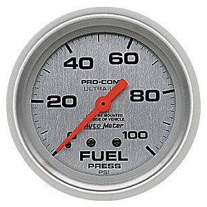 Auto Meter - Auto Meter Ultra-Lite 2 5/8- Mechanical Fuel Pressure - 0-100 PSI