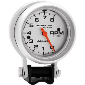 Auto Meter - Auto Meter Ultra-Lite 2 5/8- Pedestal Mount Tachometer- 8000 RPM