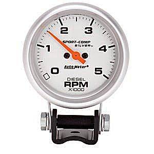 Auto Meter - Auto Meter Ultra-Lite 2 5/8- Pedestal Mount Tachometer - 5000 RPM