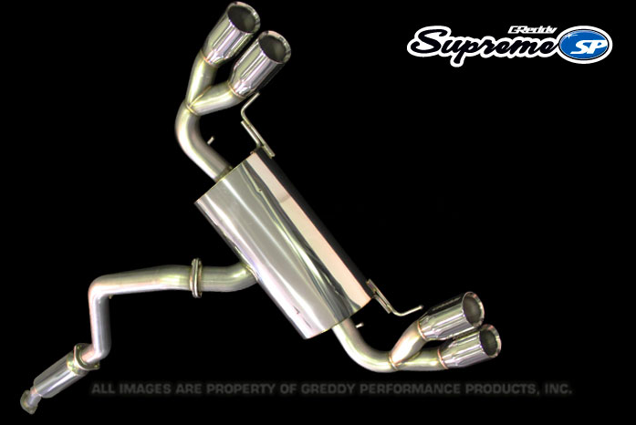 Greddy - 2008-2010 Subaru STI HB Greddy Supreme SP Cat-Back Exhaust