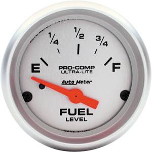 Auto Meter - Auto Meter Ultra-Lite 2 1/16 - Short Sweep Electric Fuel Level - 240?s Empty / 33?s Full