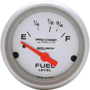 Auto Meter - Auto Meter Ultra-Lite 2 1/16 - Short Sweep Electric Fuel Level - 16?s Empty / 158?s Full