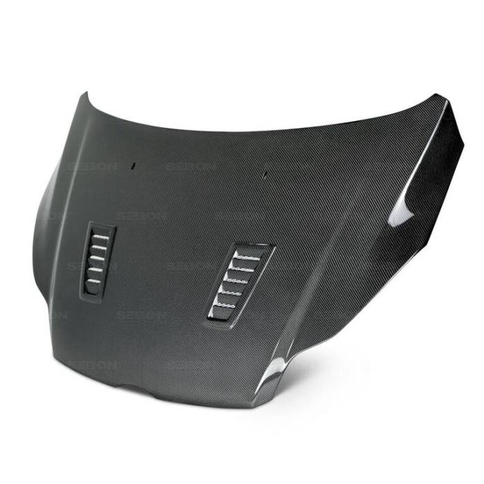 Seibon - 2012-2013 Ford Focus Seibon Carbon Fiber Hood - RS Style