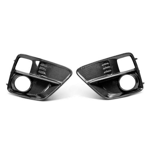 Seibon - 2015 Subaru WRX and STI Seibon Carbon Fiber Fog Light Surround