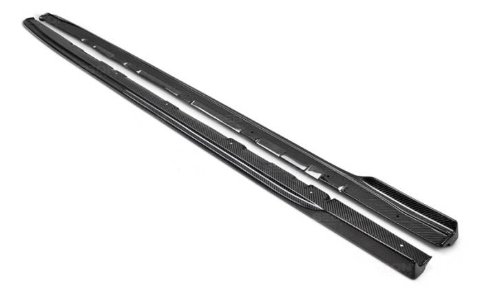 Seibon - 2015+ Subaru WRX and STI Seibon Carbon Fiber Side Skirts - MB Style
