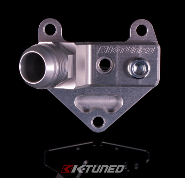 K-Tuned - 2012+ Acura ILX K24Z K-Tuned Upper Coolant Housing - Basic Filler w/ 12AN Hose Fitting