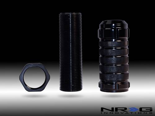 NRG Innovations - NRG Innovations Collector Series Black "Stealth" Style Adjustable Shift Knob - M10 x 1.50