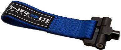 NRG Innovations - 2006-2013 Lexus IS250/350 NRG Innovations Bolt In Tow Strap - Blue