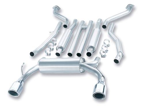 Borla - 2003-2007 Infiniti G35 Coupe Borla Cat-Back S-Type Exhaust
