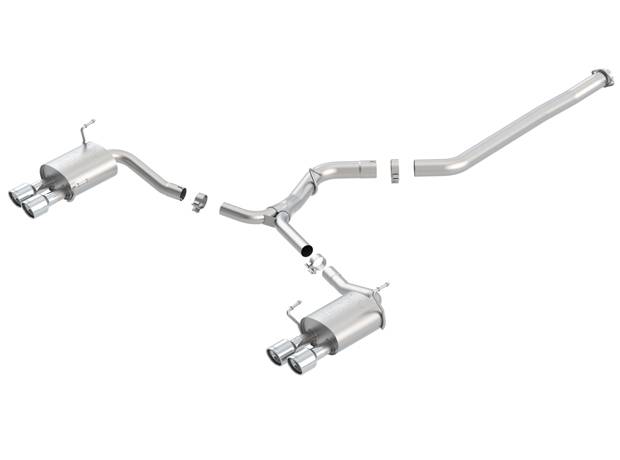 Borla - 2011-2014 Subaru WRX and STI Sedan Borla Cat-Back ATAK Exhaust