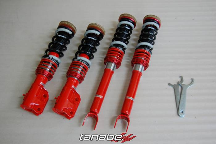 Tanabe - 2003-2005 Mitsubishi Evolution VIII Tanabe Sustec Pro CR Coilovers