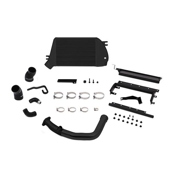 Mishimoto - 2015+ Subaru WRX Mishimoto Performance Top-Mount Intercooler and Charge-Pipe System - Black Pipe/Black Cooler
