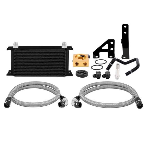 Mishimoto - 2015+ Subaru WRX Mishimoto Thermostatic Oil Cooler Kit - Black