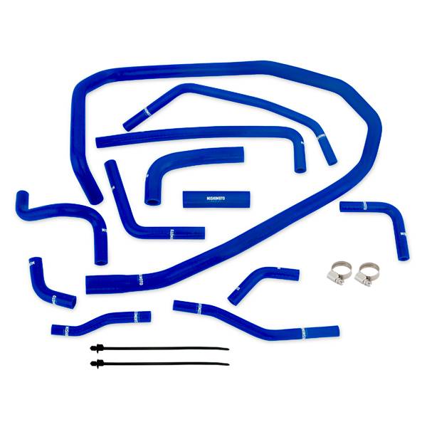 Mishimoto - 2015+ Subaru WRX Mishimoto Silicone Ancillary Hose Kit - Blue