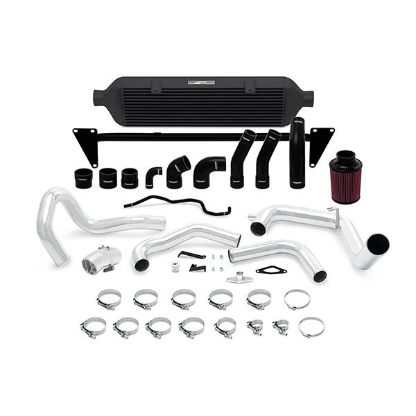 Mishimoto - 2015+ Subaru STI Mishimoto Front-Mount Intercooler - Black Cooler w/ Air Intake