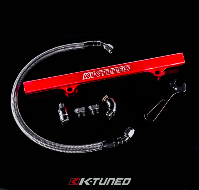 K-Tuned - 2002-2006 Acura RSX K-Tuned Fuel Line Kit - Side Feed (Blue)