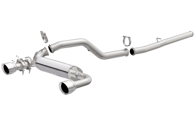 Magnaflow - 2016 Ford Focus RS MagnaFlow Stainless Cat-Back Exhaust System