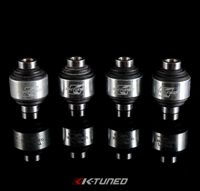 K-Tuned - 1996-2000 Honda Civic K-Tuned Front Upper Control Arms Camber Kit Replacement Spherical Bushings
