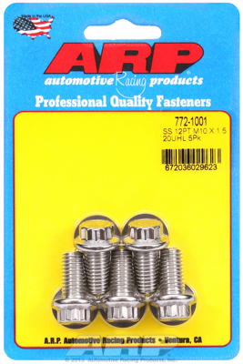 ARP - ARP 12 Point Stainless Bolt Kit M10x1.50 20mm UHL