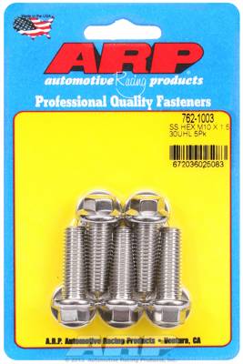 ARP - ARP Stainless Bolt Kit M10x1.50 30mm UHL
