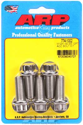 ARP - ARP 12 Point Stainless Bolt Kit M12x1.50 30mm UHL