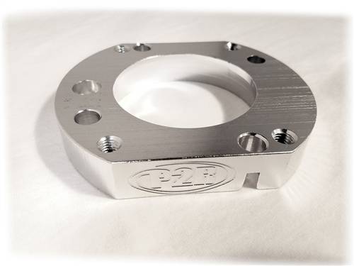 P2R Power Rev Racing - 2006-2011 Honda Civic Si w/ ZDX TB P2R Throttle Body Adapter