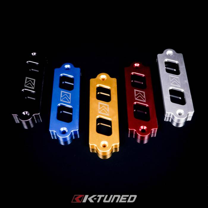 K-Tuned - 1991-2001 Acura Integra K-Tuned Battery Tie Downs, Silver