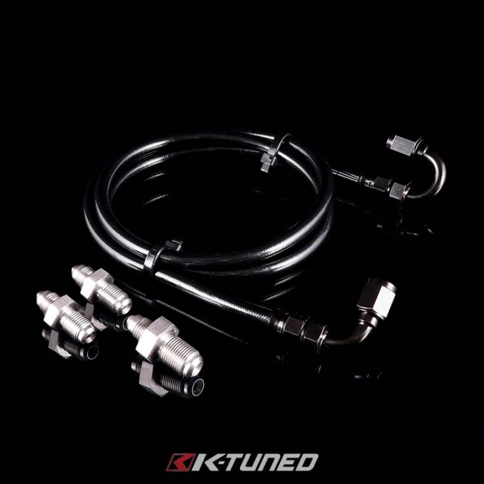 K-Tuned - 1994-2001 Acura Integra K-Tuned Stainless Steel Clutch Line with Fittings