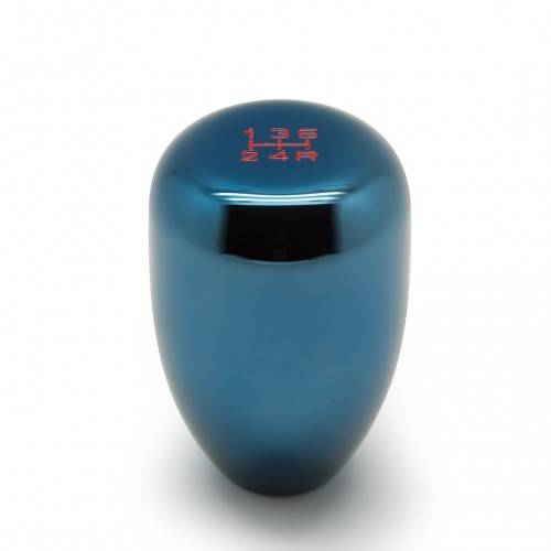 Blox - Blox Racing Limitied Series 6-Speed Billet Shift Knob, 12x1.25mm, Electric Blue