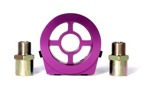 Blox - Blox Racing Oil Filter Block Adapter, Purple