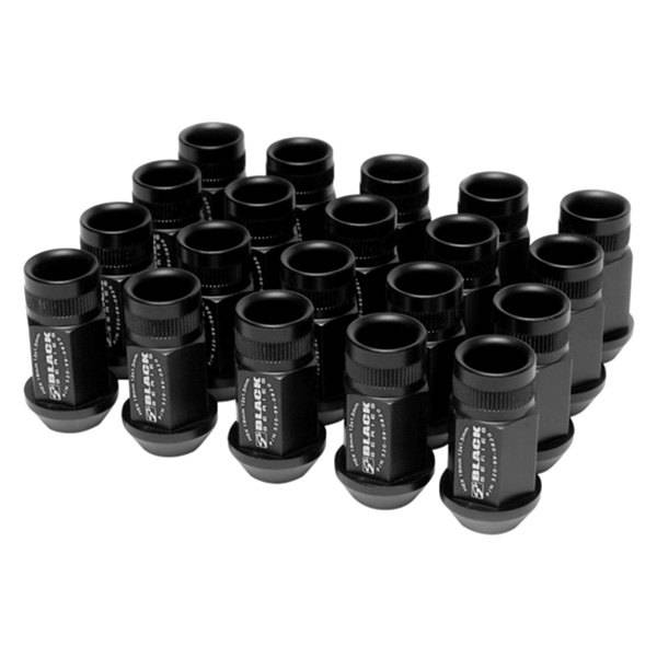 Skunk2 Racing - Skunk2 Open Ended Forged Lug Nut 12 x 1.5 Black Series 16 pcs