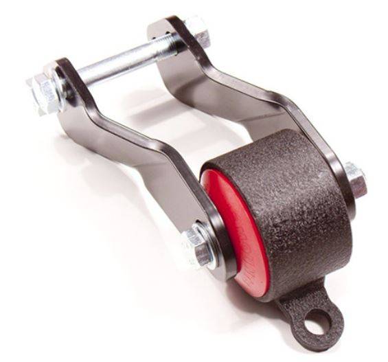 Innovative Mounts - 1988-1991 Honda Civic and CRX Conversion Front Engine Mount, Steel, black, 60A RED, Bushing