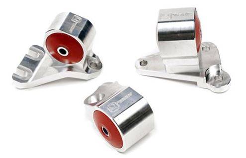 Innovative Mounts - 1990-1993 Acura Integra Innovative Replacement Billet Mount Kit (B18A/B17A/Manual/Cable) - 85A GREY