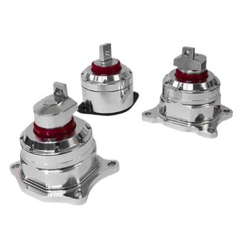 Innovative Mounts - Innovative mount, Aluminum, silver, 60A RED, Bushing