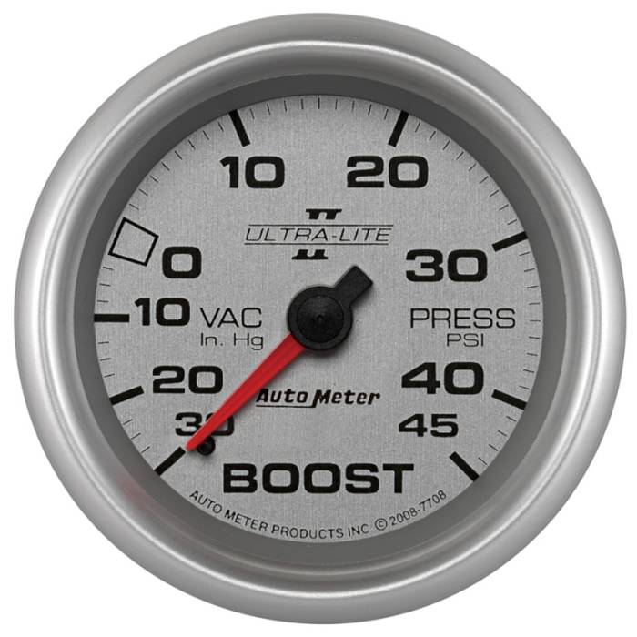 Auto Meter - 2-5/8" BOOST-VAC, 30 7708