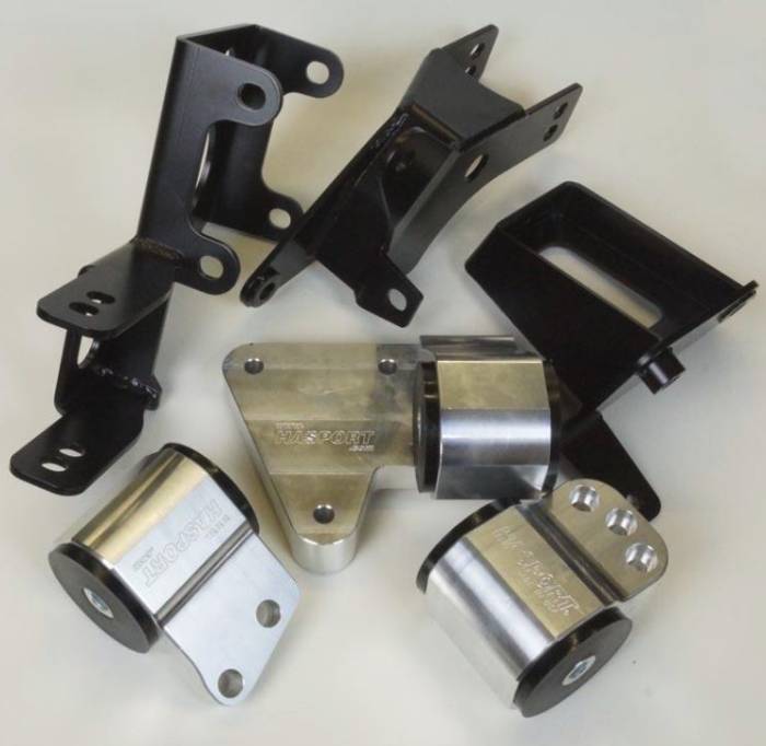 Hasport - 2003 - 2007 Honda Accord and 2004 - 2008 TSK Manual Mount Kit for K-Series Engine - Street