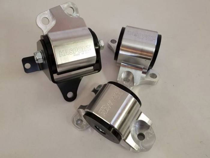 Hasport - 1996 - 2000 Honda Civic Engine Mount kit B-series or D-series engine with 2 bolt left hand mount - Street