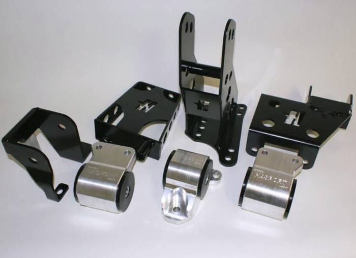 Hasport - 1996 - 2000 Honda Civic Engine Mount kit dual height for J-series engine - Race